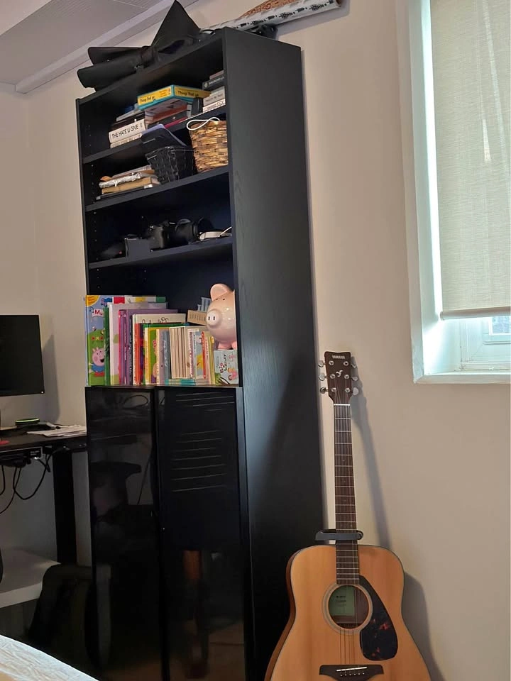 IKEA brimnes bookcase with doors
