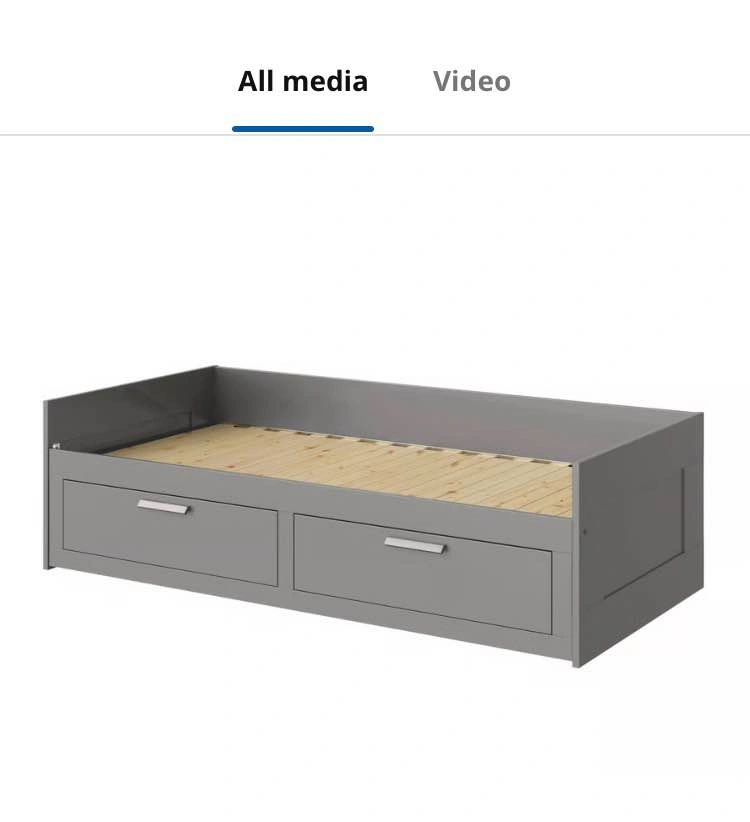 Brand new 3 in 1 bed ,2 Drawers, still in box never assembled - photo 2
