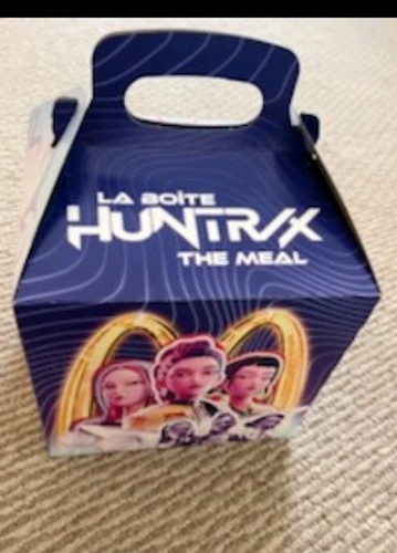 2026 McDonald's KPOP Demon Hunters Happy Meal Empty Box - photo 3