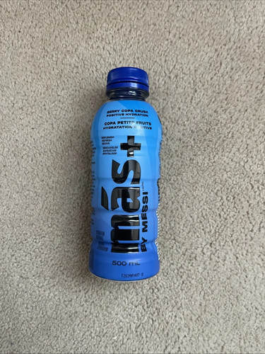 YOU CHOOSE Mas by Messi bottle empty and opened