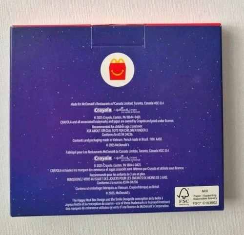 2026 McDonald's Crayola Planet Space FLYING SAUCER Toy - photo 2