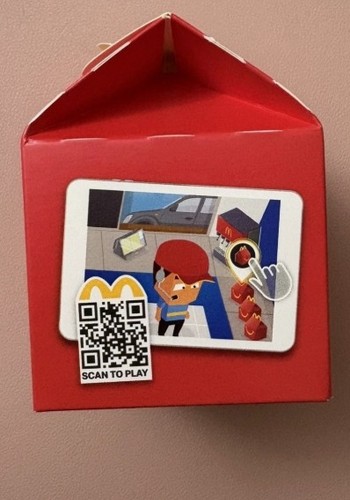 Lil McDonald’s Happy Meal Toy 2025 Mini Paper Take Out Bag - photo 2