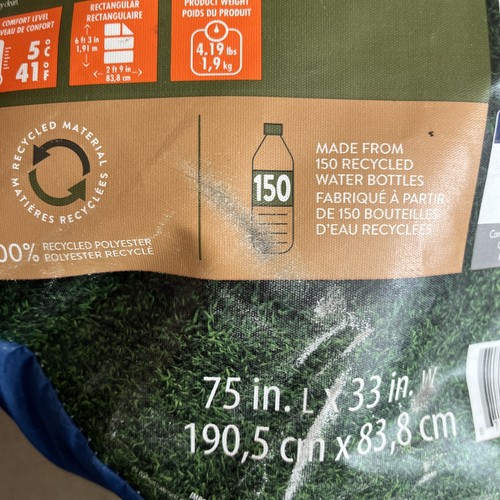 Ozark Trail Sleeping Bag 75in x 33in - photo 2