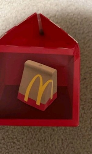 Damaged box Lil' McDonalds Happy Meal Toy 2025 Take Out Bag - photo 4