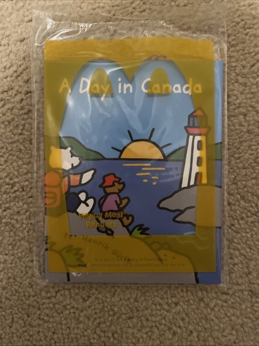 2022 Mcdonalds Happy Meal Book: A Day In Canada New