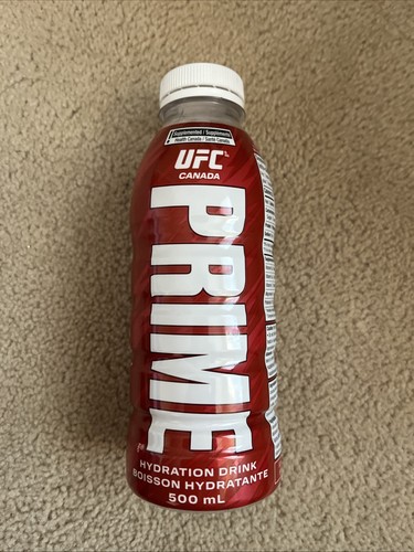 PRIME Hydration UFC Fight Week 500ml Canada Empty Bottle