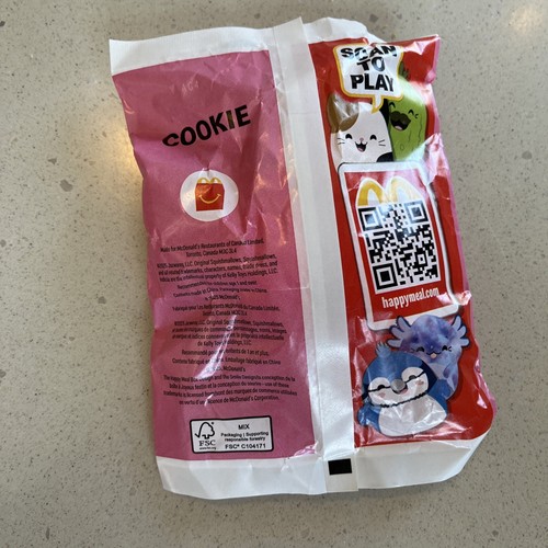 2025 McDonald's Canada Squishmallows Happy Meal Plush - Cookie - photo 2