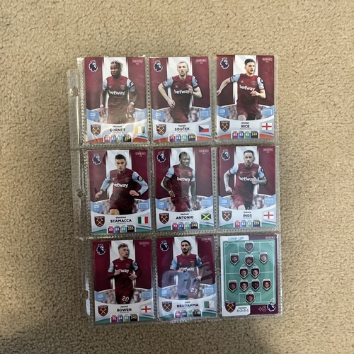 Panini Adrenalyn XL 23-24 West Ham Full Collection - photo 2