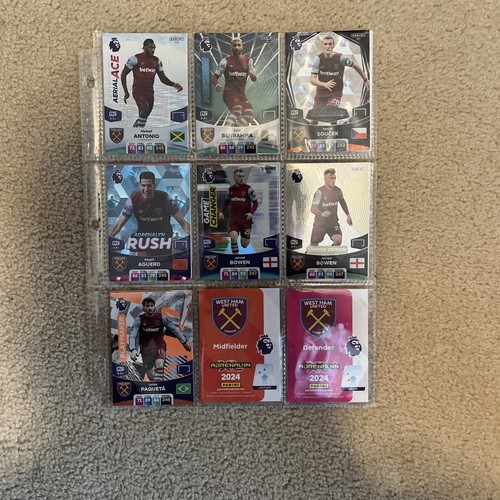 Panini Adrenalyn XL 23-24 West Ham Full Collection - photo 3