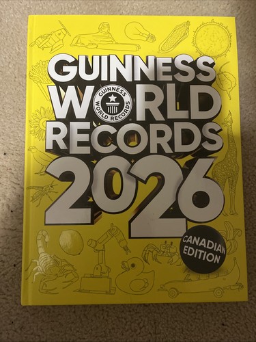 Guinness World Records 2026 (Hardback) (Canadian Edition)