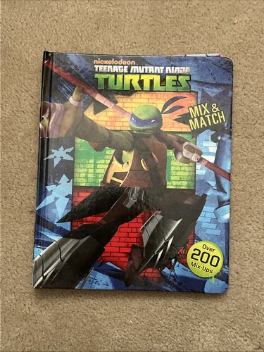 Teenage Mutant Ninja Turtles Mix and Match (2013, Spiral)