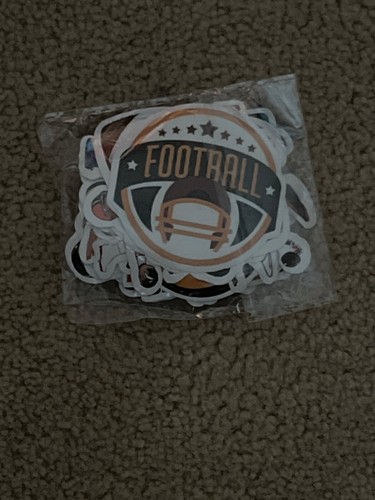 football stickers pack of 50