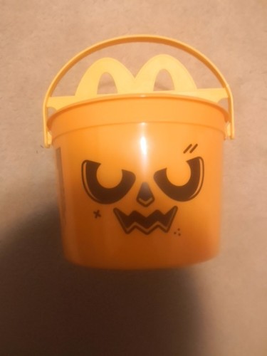 McDonald's 2025 Canada Happy Meal Halloween Boo Bucket, Orange P