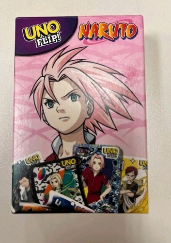 McDonald's Canada Naruto Uno Flip Cards New