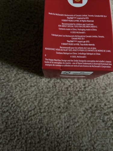 McDonalds Happy Meal 2025 RM ENCORE EDITION Box - Crushed - photo 2