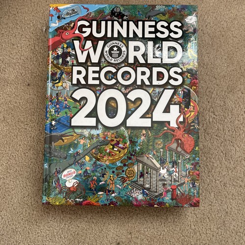 Guinness World Records 2024, Hardcover by Hunt, Rod (ILT)