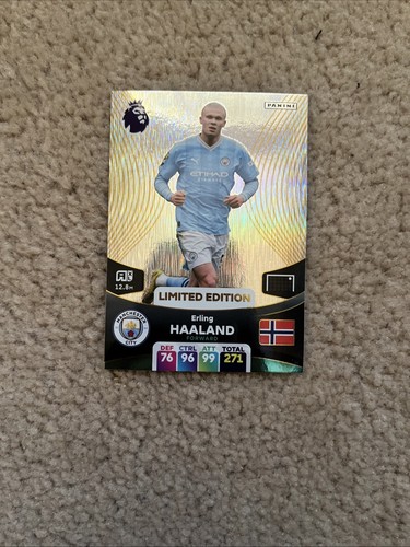 Erling Haaland Limited Edition Premier League Adrenalyn XL 2024