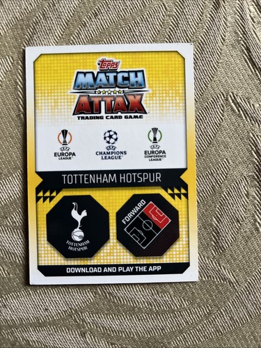 Kane Finisher Limited Edition Card # LE FI 1 Match Attax 22/23 - photo 2