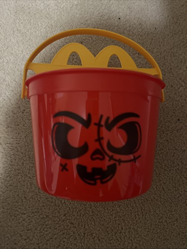 2025 McDonald’s Canada Halloween Boo Buckets Pails Happy Meal To
