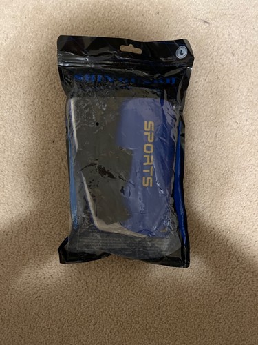 blue shin guards