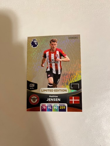 Mathias Jensen PL 2024 Adrenalyn Limited Edition Card. New.