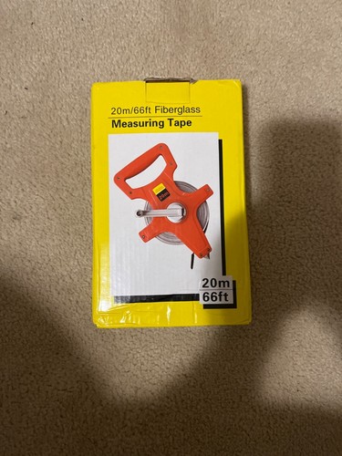 Fiberglass Measuring Tape 20 m / 66 ft