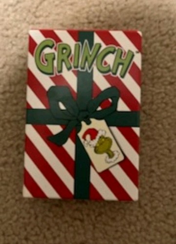 McDonald's 2025 Grinch Christmas Happy Meal Toy Playing Cards