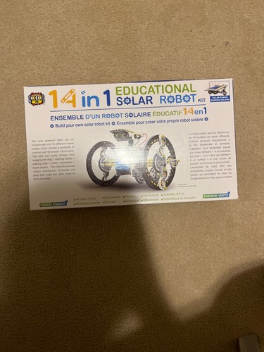 14 in 1 Solar Robot Kit Build Your Own Educational Robotic