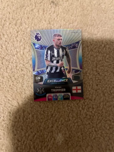 RARE Premier League Adrenalyn XL 2024 Kieran Trippier Excellence