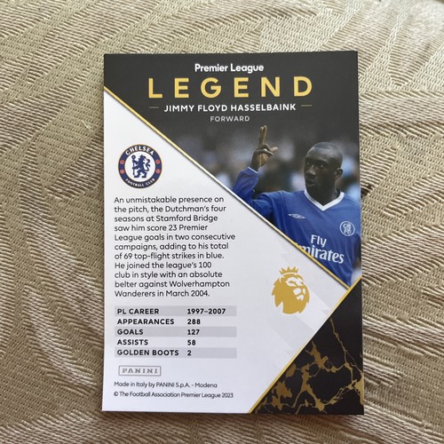 Panini Premier League 23/24 Jimmy Floyd Hasselbaink Legend - photo 2