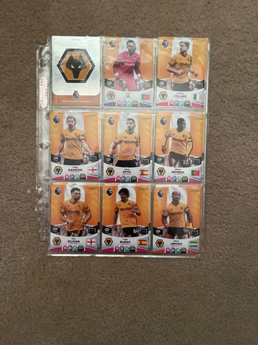 INCLUDES SPECIAL CARDS wolves full collection cards panini 2023-