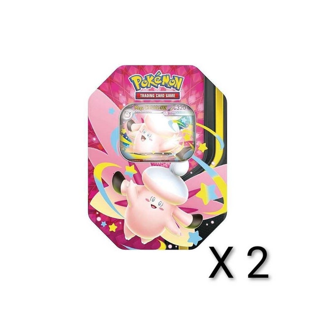 Pokémon Clefable Tin Ex Moon Lit
