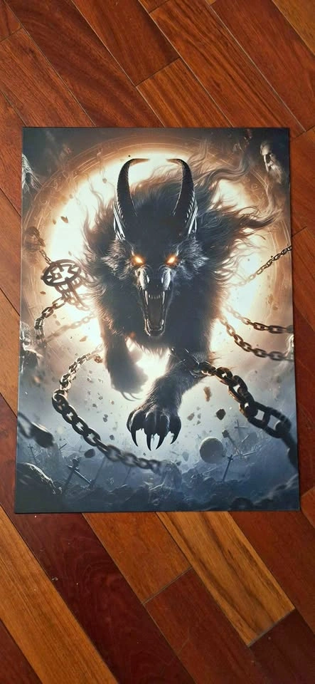 Three Metal Displate Prints - Fenris Fury, Phoenix Respawn