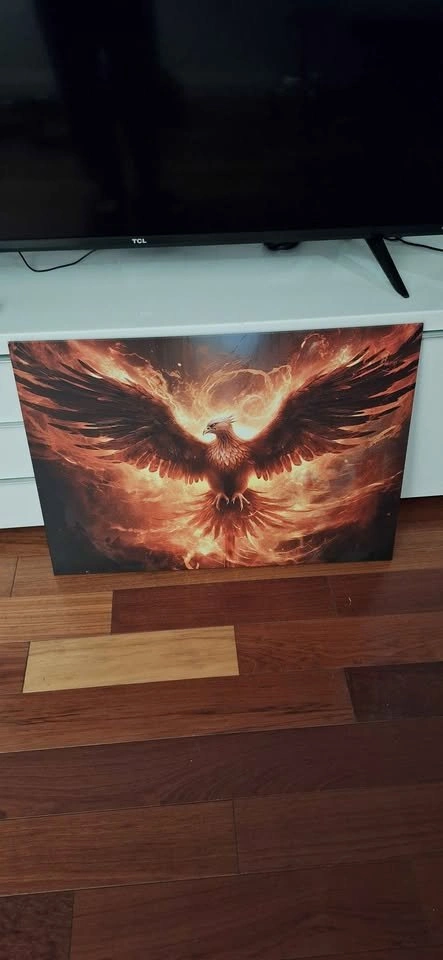Three Metal Displate Prints - Fenris Fury, Phoenix Respawn - photo 2