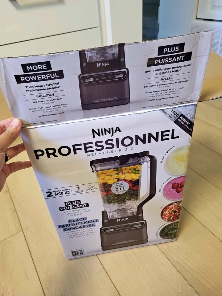 BRAND NEW / UNUSED: Ninja Professional Blender 2.0 (1400W)