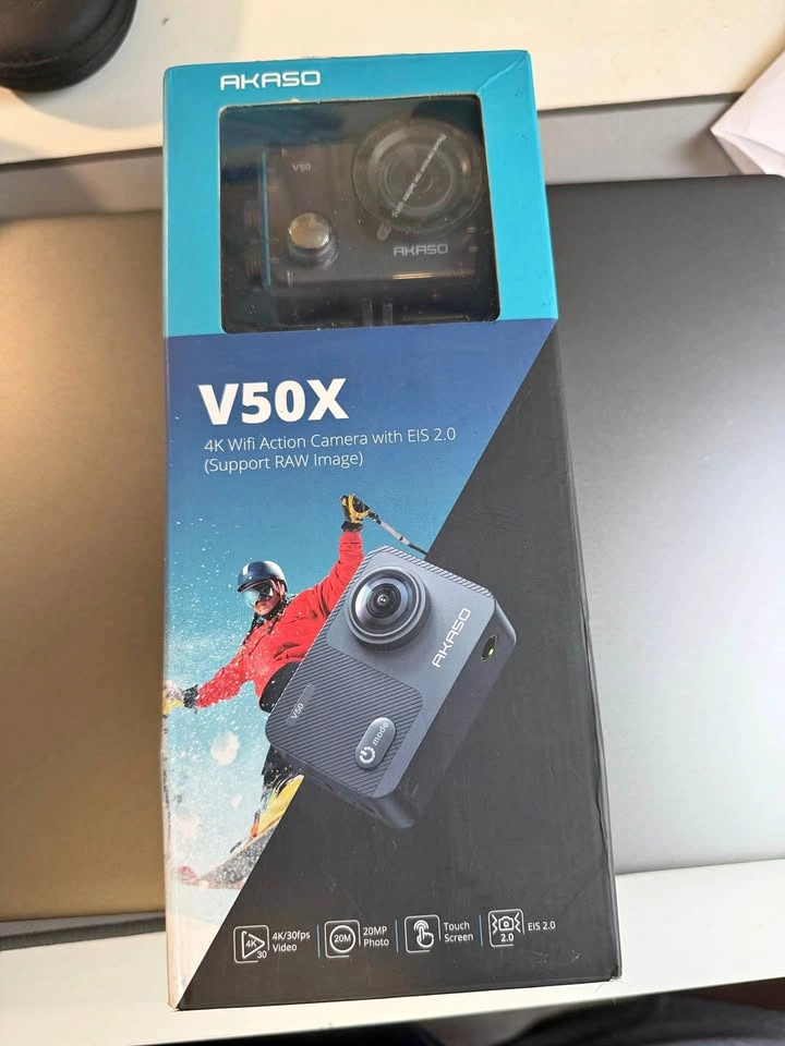 AKASO V50X 4K Action Camera with Accessories