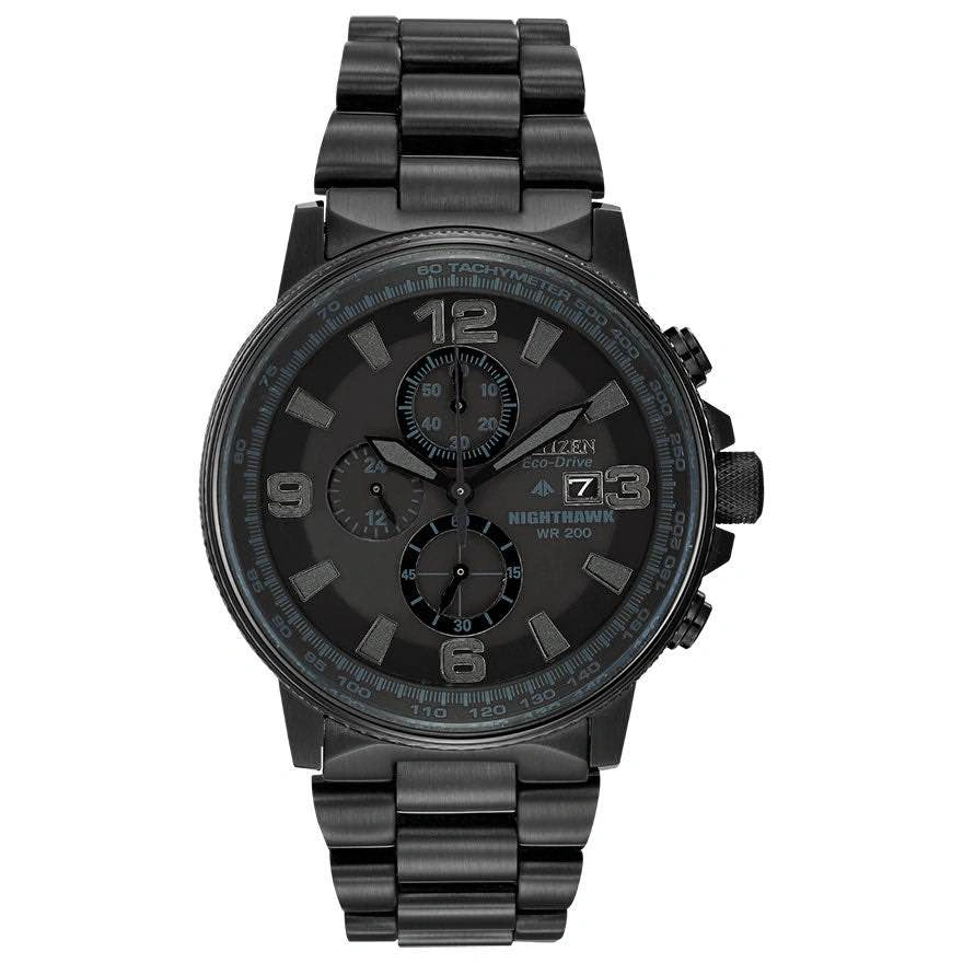Citizen Men's Nighthawk Eco-Drive Blackout Watch - photo 2