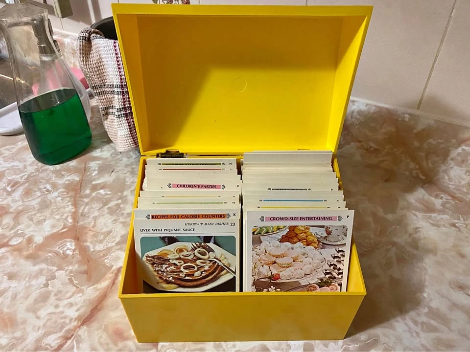 Recipes Card - Betty Crocker