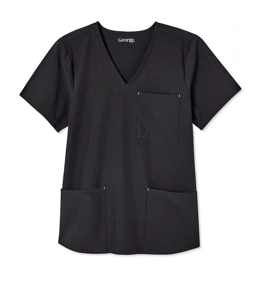 BN Woman Scrub top Size S Black