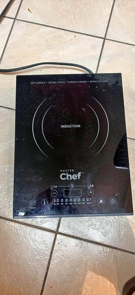 Master Chef 043-1297-6 Induction Cooktop