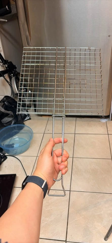 BBQ grilling basket - photo 2