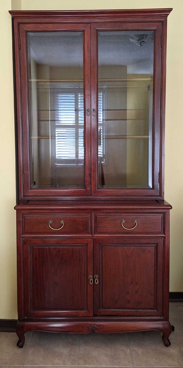 Solid Wood China Cabinet - photo 2