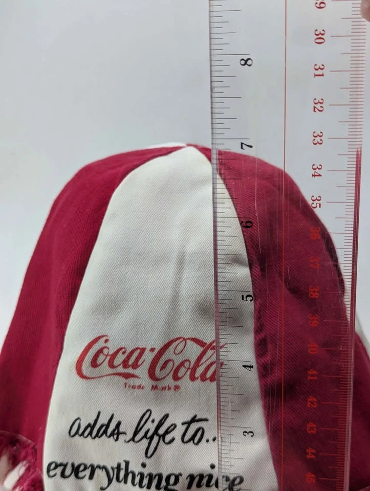 Vintage 1960s-1970s Coca Cola Reversible Bucket Hat - photo 3