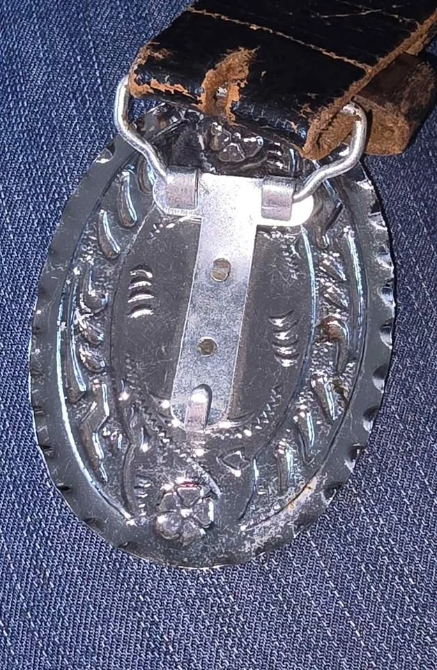 Western Style Silver Tone Eagle Belt Buckle - photo 2