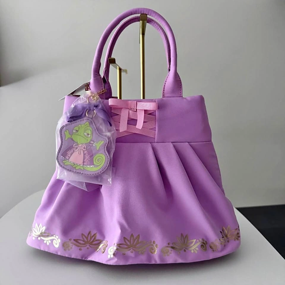 NWT Tangled Rapunzel Pascal Disney Princess Purse Bag
