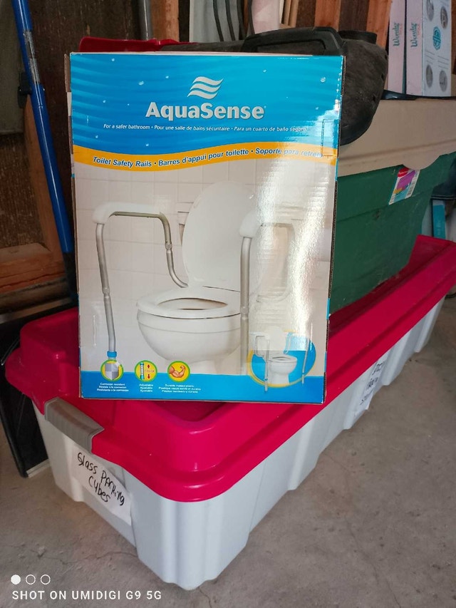 Aquasense Toilet Safety Rails