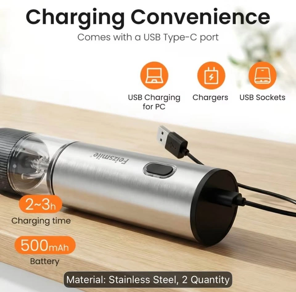 Electric salt/pepper grinder - photo 3