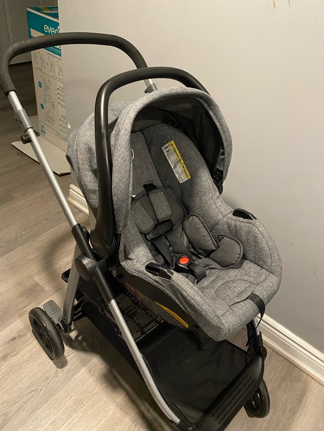 Evenflo Omni Plus Modular Travel System — Stroller + Car Seat