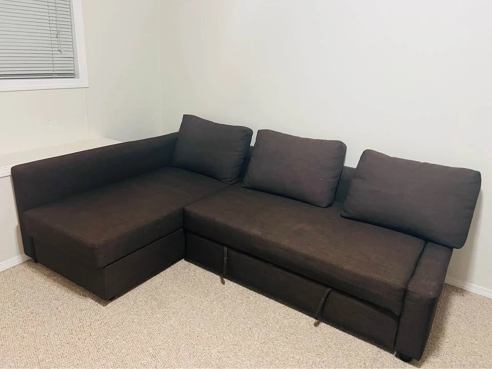 Moving sale: IKEA FRIHETEN Sleeper Sectional Sofa - photo 2