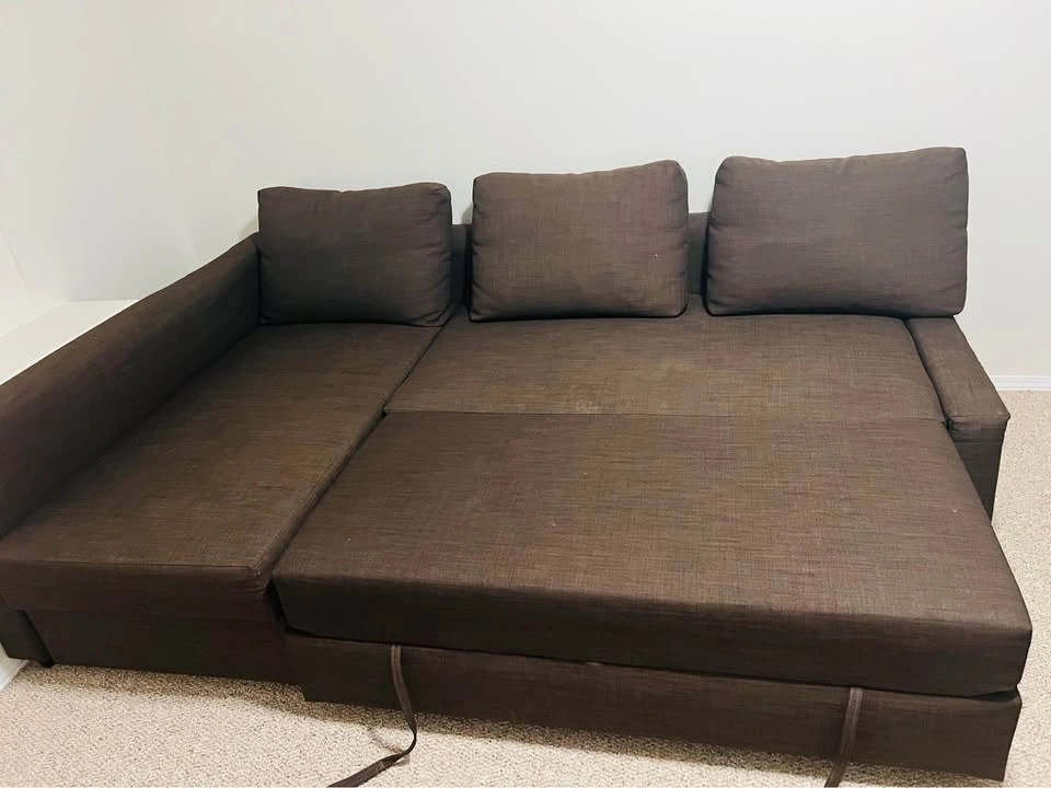 Moving sale: IKEA FRIHETEN Sleeper Sectional Sofa - photo 3
